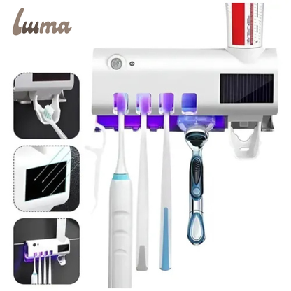Porta Cepillos Esterilizador UV Inteligente